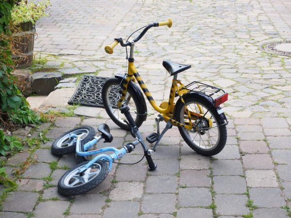 detské bicykle veľkosti