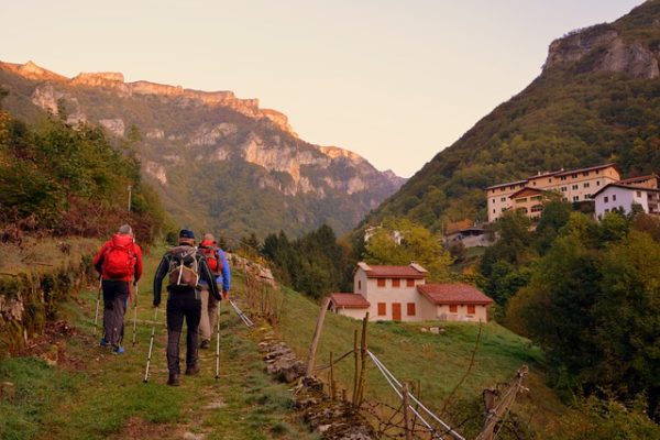 trekingové palice dĺžka