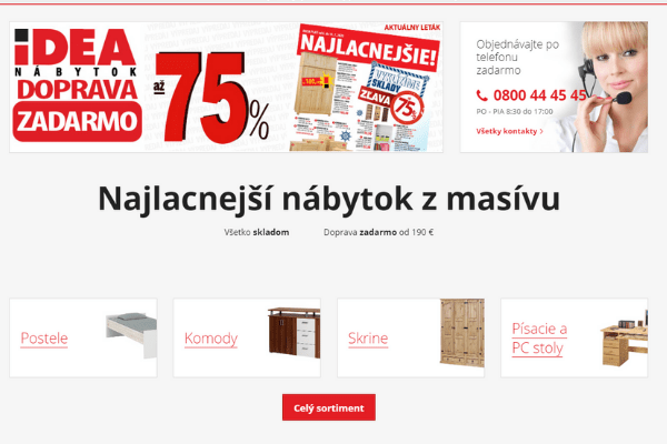 eshop idea-nabytok.sk