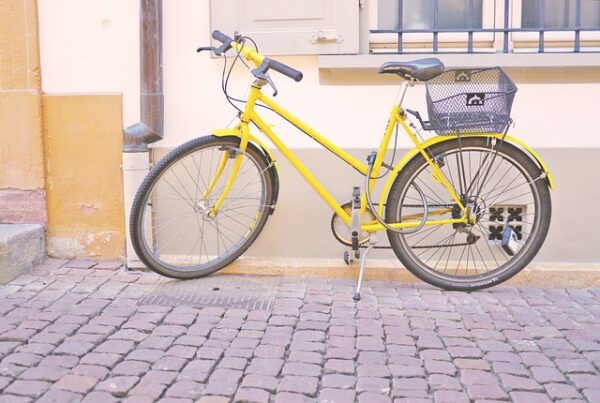 mestský bicykel výbava