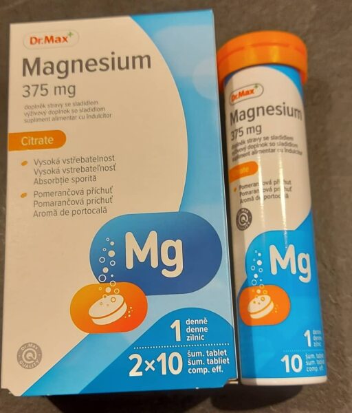 Magnesium 375 citrate šumivé tablety