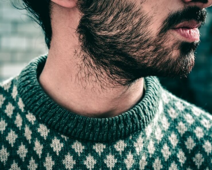 muž hustá brada