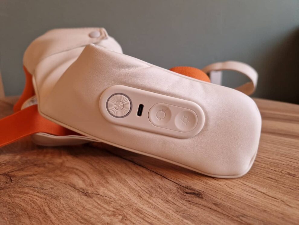 Masážny prístroj Breo N6 Mini – ovládacie prvky