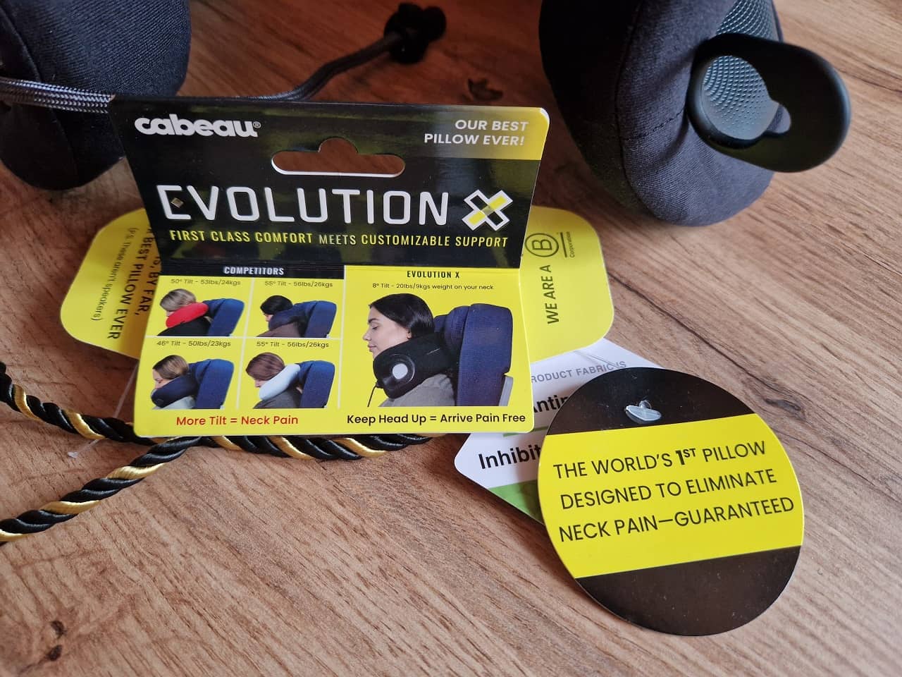 Cestovný vankúšik Cabeau Evolution X